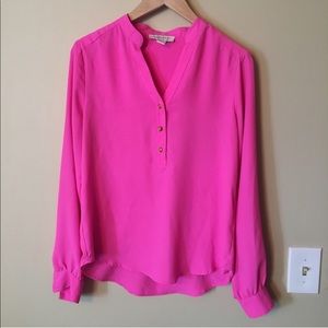 Hot Pink Blouse